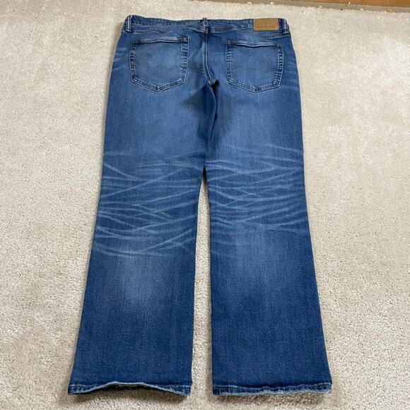 American Eagle Jeans Mens 36x30* Blue Original Bootcut Workwear Western Airflex - Picture 1 of 12